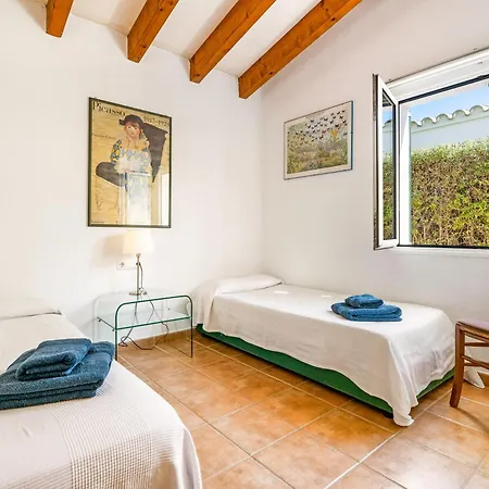 En Biniancolla Con Piscina Y Jardin